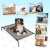 43"D x 26"W x 8"H Dog Bed Gray 43"D x 26"W x 8"H Dog Bed Gray